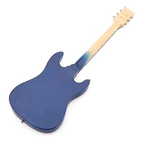 Modèle de Guitare en Bois, Mini Modèle de Guitare en Bois Exquis Affichage Décoration Maison Café Maison Ornement 3-500-E36 - Image 4