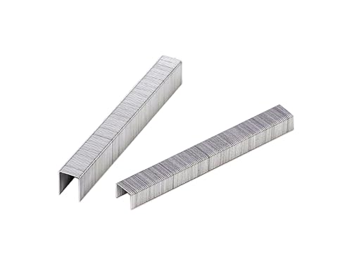 21Gauge Galvanized Upholstery Fine Wire Staples, 80 Series, for Pneumatic Stapler, Upholstery Staple Gun, Fabric, Cabinet, (5/32",1/4",5/16",3/8",1/2",9/16",5/8") Leg Length (10,000 Pcs/Box) (8008)