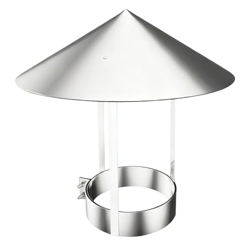 Chapeau de cheminée acier inoxydable design durable - 2