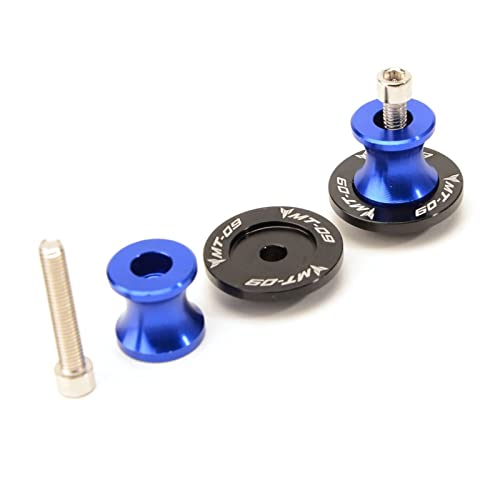 Bobines de bras oscillant 6mm or avec logo pour Yamaha MT09 et MT-09 SP 2017 a 2022 - 3