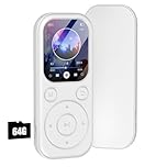Olycism 64GB MP3 Player with Bluetooth 5.3 Portable Music Player with HiFi Audio Quality and FM Radio 300mAh Battery Capacity, Suitable for Sports, Travel, Daily Use