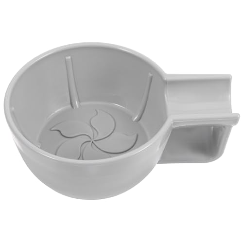 Operitacx シェービング ソープ ボウル シェービング クリーム カップ ソープ バブル ボウル プラスチック シェービング コンテナ メンズ 理容室 用品