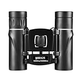 旅行用双眼鏡,大人用コンサート双眼鏡 コンパクト | 高倍率 25mm 軽量 望遠鏡 長距離 HD 旅行 狩猟 クルーズ サファリ ハイキング アウトドア