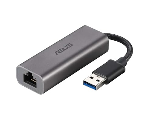Adaptador Ethernet USB ASUS USB-C2500 Tipo A con compatibilidad 2.5G 8