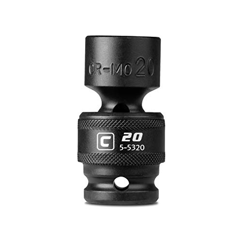 Image of Capri Tools 20 mm Universal Impact Socket, 1 /2-Inch Drive, 6-Point, Metric
