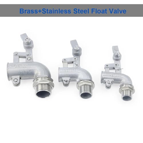 Válvula de flotador ajustable para tanque de agua SUS 304 1/2" 6
