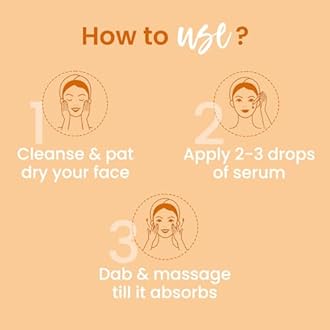 Herbs & Pure Natural Glow 20% Vitamin C + 7% Glutathione Face Serum | Instant Glow Dark Spots Pigmentation Tan Removal | Brightening Serum All Skin Types Women Men | Travel Size 10ml Trial Pack