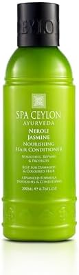 SPA CEYLON Neroli Jasmine Nourishing Hair Conditioner | Nourishes Repairs and Protects | For Damaged and Coloured Hair | Complete Natural Hair Repair