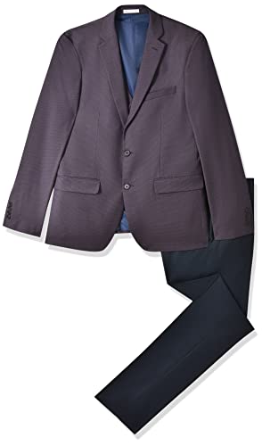 Image of Arrow Men's Polyester Blend Formal Business Suit Pants Set