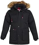CANADA WEATHER GEAR Men’s Winter Coat – Heavyweight Teflon Canvas Parka Jacket (M-XXL), Size...