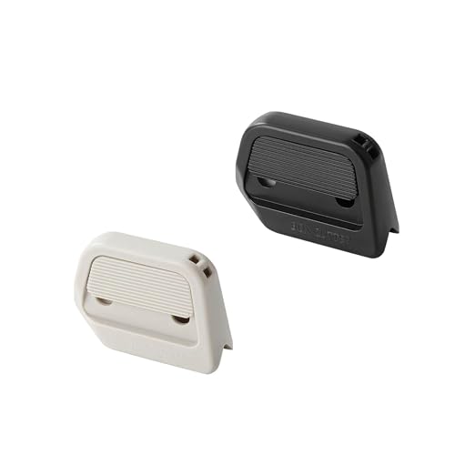 YY Portable Ceramic Box Cutter 2pcs - New Auto-Retract Safe Utility Knife with Right Angle Guide & Magnetic Design for Effortless Cardboard Cutting, Home, Office, Travel (Black & White)