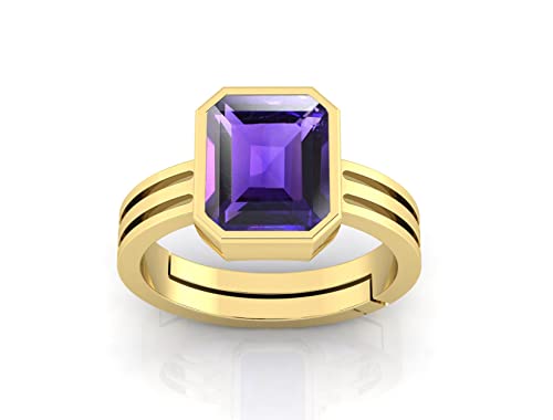 Bague améthyste ajustable en argent sterling résolvez vos problèmes de taille
