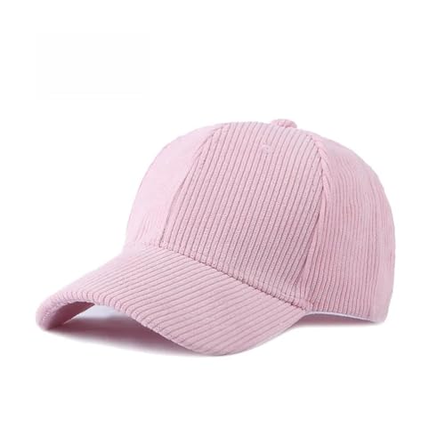 Gorra de béisbol de pana de algodón con acabado moda hip hop