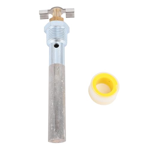 RV Water Heater Anode Rod with Drain Valve 4.5 X 1/2in NPT Quick Drain Design Anode Rods Replacement for Atwood Water Heater - Thumbnail 6
