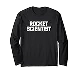 Photo Gallery rocket scientist t-shirt divertente dicendo sarcastico scienza geek maglia a manica