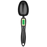 Mafiti Digital Measuring Spoon, Electronic Adjustable Measuring Spoon Scale 500g / 0.1g High Precision for Kitchen Gadgets Daily Meals Pet/Dog Food Measuring Scoop