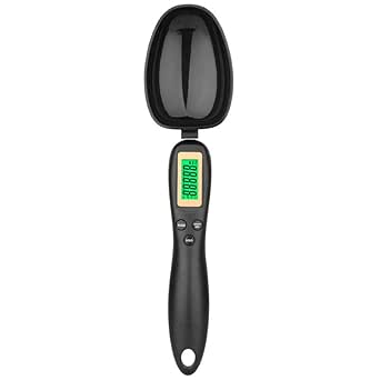 Mafiti Digital Measuring Spoon, Electronic Adjustable Measuring Spoon Scale 500g / 0.1g