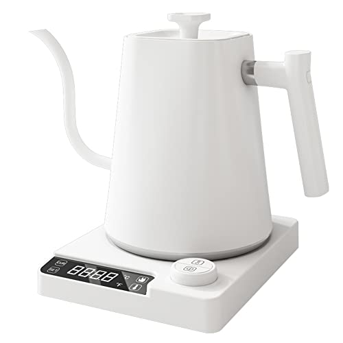 Smart Electric Gooseneck Kettle with Temperature Control