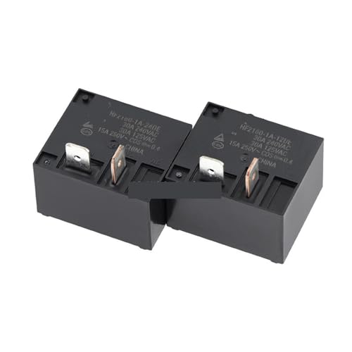 Relé HF2160-1A-24DE de 24 V CC y 30 A con 4 pines para control industrial 2