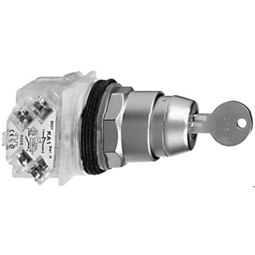SCHNEIDER ELECTRIC 9001KS53K5 Operador de Interruptor Seletor de 30 mm T-K Caixa Elétrica, Preta