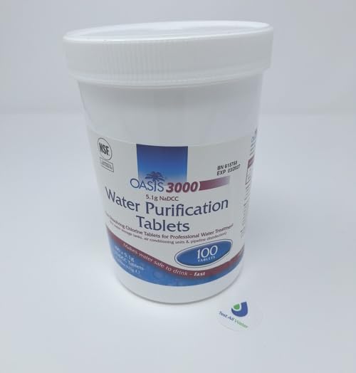 Oasis 3000 Water Purification Tablets Pack of 1 Amazon.co.uk Sports