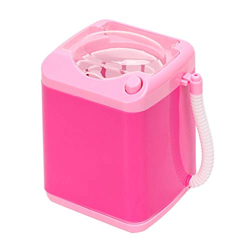 Uxsiya Elektrische mini-wasmachine, automatische make-up-borstelreiniger, kinderspeelgoed, mini-wasmachines voor make-up sponzen (roze) - Image 3