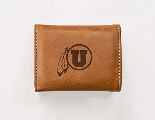 Image of Rico Industries NCAA Laser Engraved Trifold Laser Engraved Tri-Fold Wallet - Men's Accessory