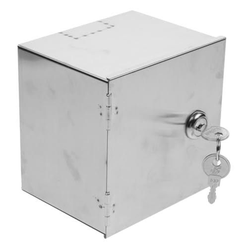 Miniatura 6 de Ciyodo Caja De Enchufe Para Exteriores De Acero Inoxidable Con Cerradura Resistente A La Lluvia Montaje En Pared Para Carga De Vehículos Eléctricos Y Uso Al Aire Libre