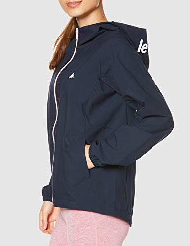 [ルコックスポルティフ] アウター ウィンドブレカー はっ水 ストレッチ 形態安定 フード付き ソロテックス レディース