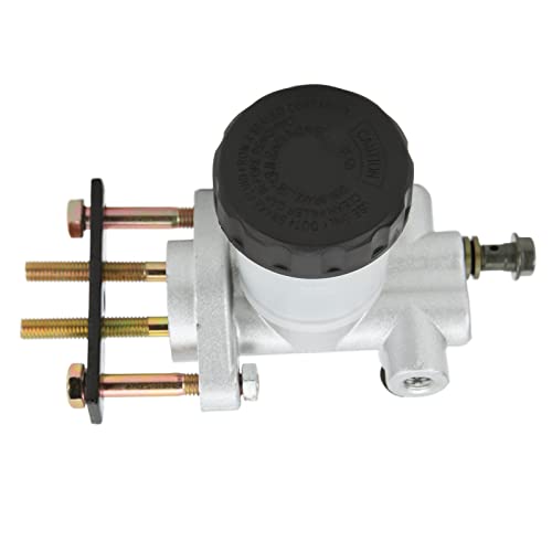 Aramox Cilindro mestre Go Kart de freio hidráulico, cilindro mestre de substituição para 90cc 110cc