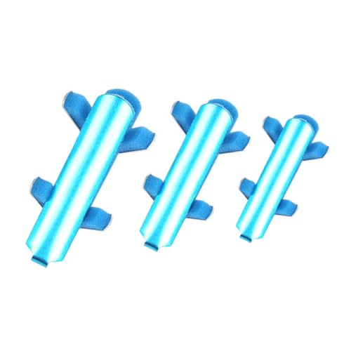 ORFOFE 3Pcs Aluminum Finger Splints for Immobilization and Support Knuckle Braces for All Finger Comfortable Finger Protection for Injury