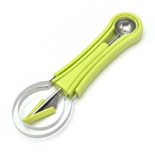 Green Stainless Steel Melon Baller