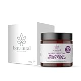 Benatural Essentials All Natural Magnesium Relief Cream 100g | Soothes Muscles & Improves Sleep | Made in the UK | pH Balanced
