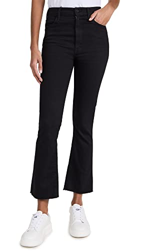 MOTHER Women's The Hustler Ankle Fray Jeans, Not Guilty, 26