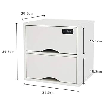 ゆきちゃん☆丸穴2段引出し＋木箱2個 Amazon｜【完成