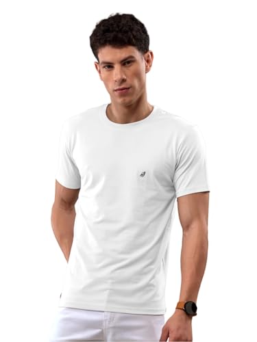 Image of Lux Nitro Cotton Round Neck T-Shirt for Men | Half Sleeve | Regular Fit | Comfortable Everyday Casual Wear