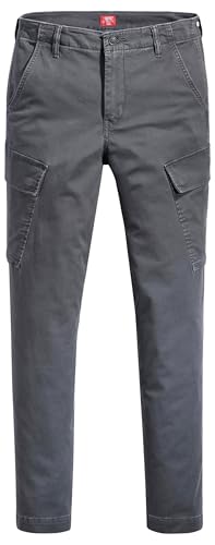 Levi's XX Cargo Taper Pantalón, Pirate Black, 32W / 30L Hombres
