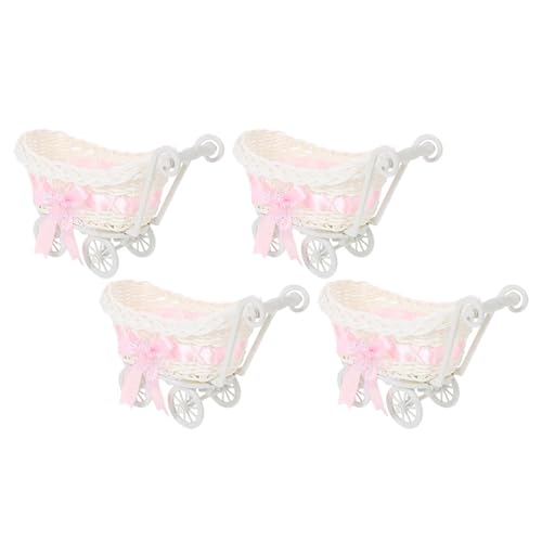 Paniers tressés en rotin synthétique pour rangement d'objets légers et fêtes