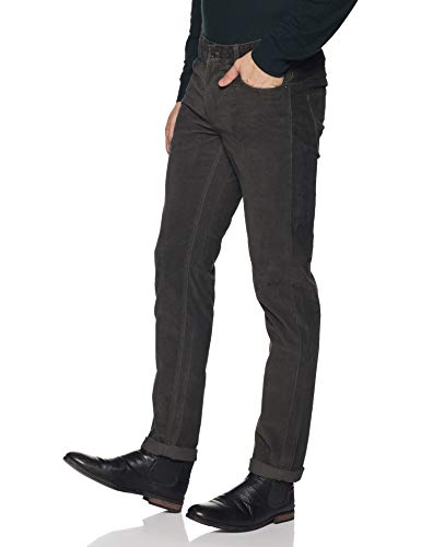 Image of Indian Terrain Mens 5 Pocket Slub Trousers
