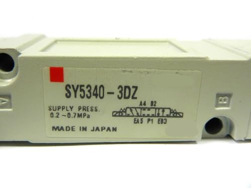 Válvula solenoide SY5340-3DZ de 1 pieza para control neumático estable 3