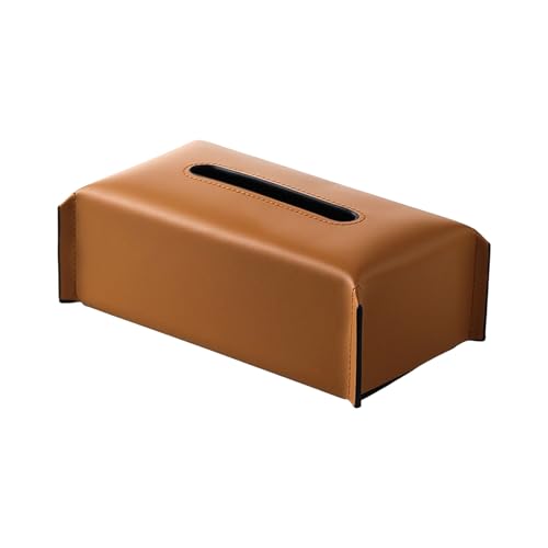 Estuche para pañuelos de piel sintética, práctico soporte para toallas de papel, organizador de servilletas para el hogar