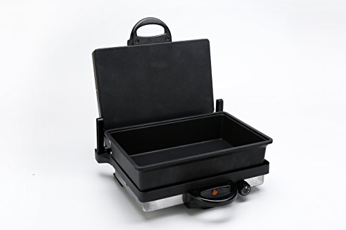 SHOV Grille-pain électrique multifonction avec ou sans caisserolle, tava, granit ou téflon au choix (téflon + casserole)