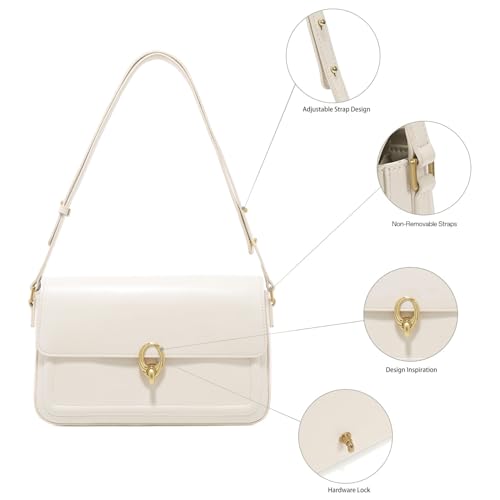Image of LA FESTIN Small Genuine Leather Purses for Women Designer Shoulder Purse