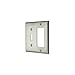 Deltana SWP4743CR003 Switch Plate, Single Switch/Single Rocker, Lifetime Brass Finish