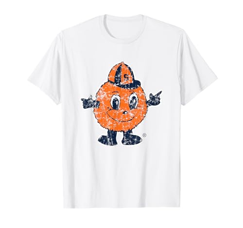 Syracuse Orange Distressed Mascot Officially Licensed T-Shirt