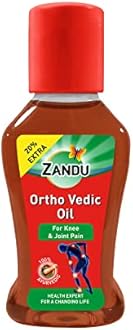 Zandu Ortho Vedic Oil | Ayurvedic Oil for Joint Pain, Muscle Pain, Osteoarthritis | Visible improvement in 7 days, 50ml