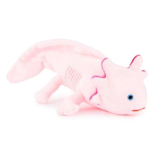 Zappi Co 100% Recycled Plush Axolotl Toy (22cm Length) Stuffed Soft Cuddly Eco Friendly animals Collection For New Born Child First kid Zappi Co 100% Recycled Plush Axolotl Toy (22cm Length) Stuffed Soft Cuddly Eco Friendly animals Collection For New Born Child First kid