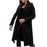 Wintermantel Damen, Jackenerweiterung Schwangerschaft Wintermantel Elegant Lederjacke Fell Kurzblazer Winterjacke Kurz Nakd Winterjacke Frühlingsmäntel Kurze Jacken Jeans (2-Schwarz, 3XL)