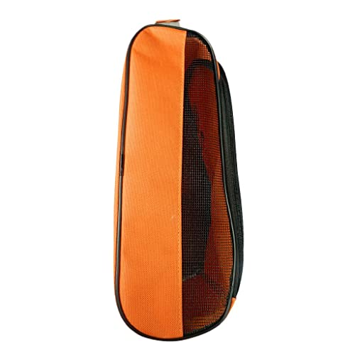 Leipupa Golf Shoes Bag Zipped Sports - Durable And Lightweight - Orange #TOP1