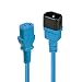 Produktbild Lindy IEC 0,5 m Verlängerungskabel P1 blau 0,5 m